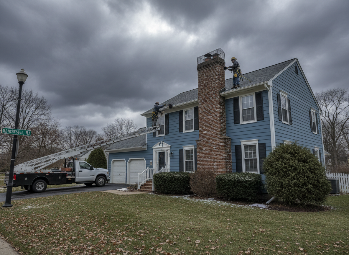 Preparing Your Chimney for Winter Storms in Manchester New Jersey